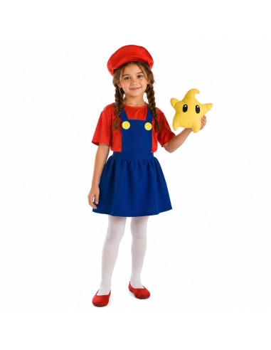 Costume da idraulico per videogiochi 8/10 anni | Costumi per bambini Il Re del Carnevale